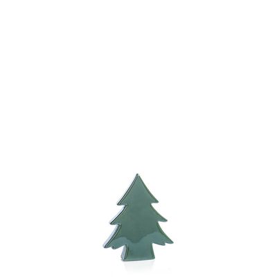 TETON CERAMIC TREE - GREEN - 6.25 IN