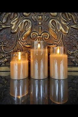 CLASSIC TRIO- SET OF 3- CHAMPAGNE