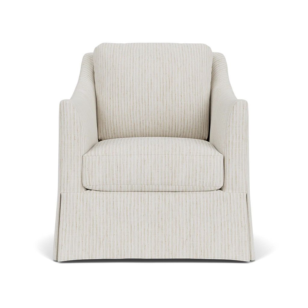 BALDWIN CHAIR SLIPCOVERED