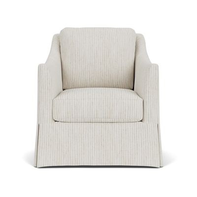 BALDWIN CHAIR SLIPCOVERED