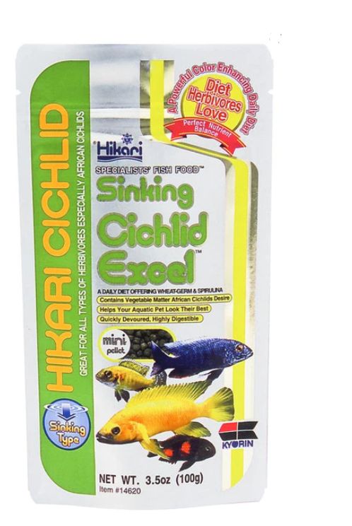 HIKARI SINKING CICHLID EXCEL 3.5 OZ
