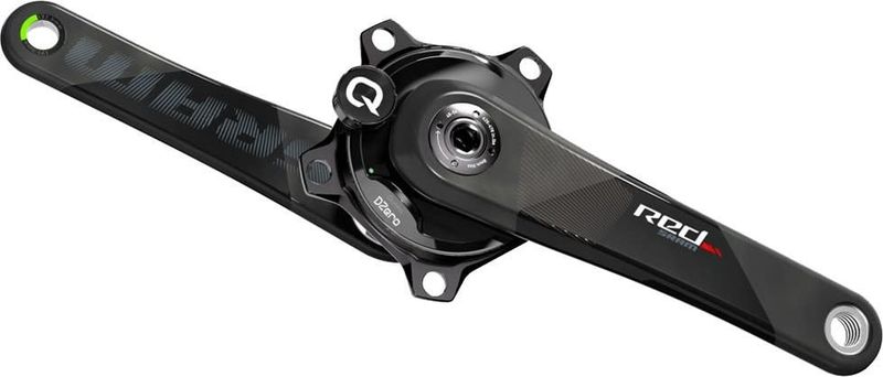Sram, Red Dzero Quarq, Crankset, 172.5mm, No ring, BCD:130, GXP, CL: 45mm, Black