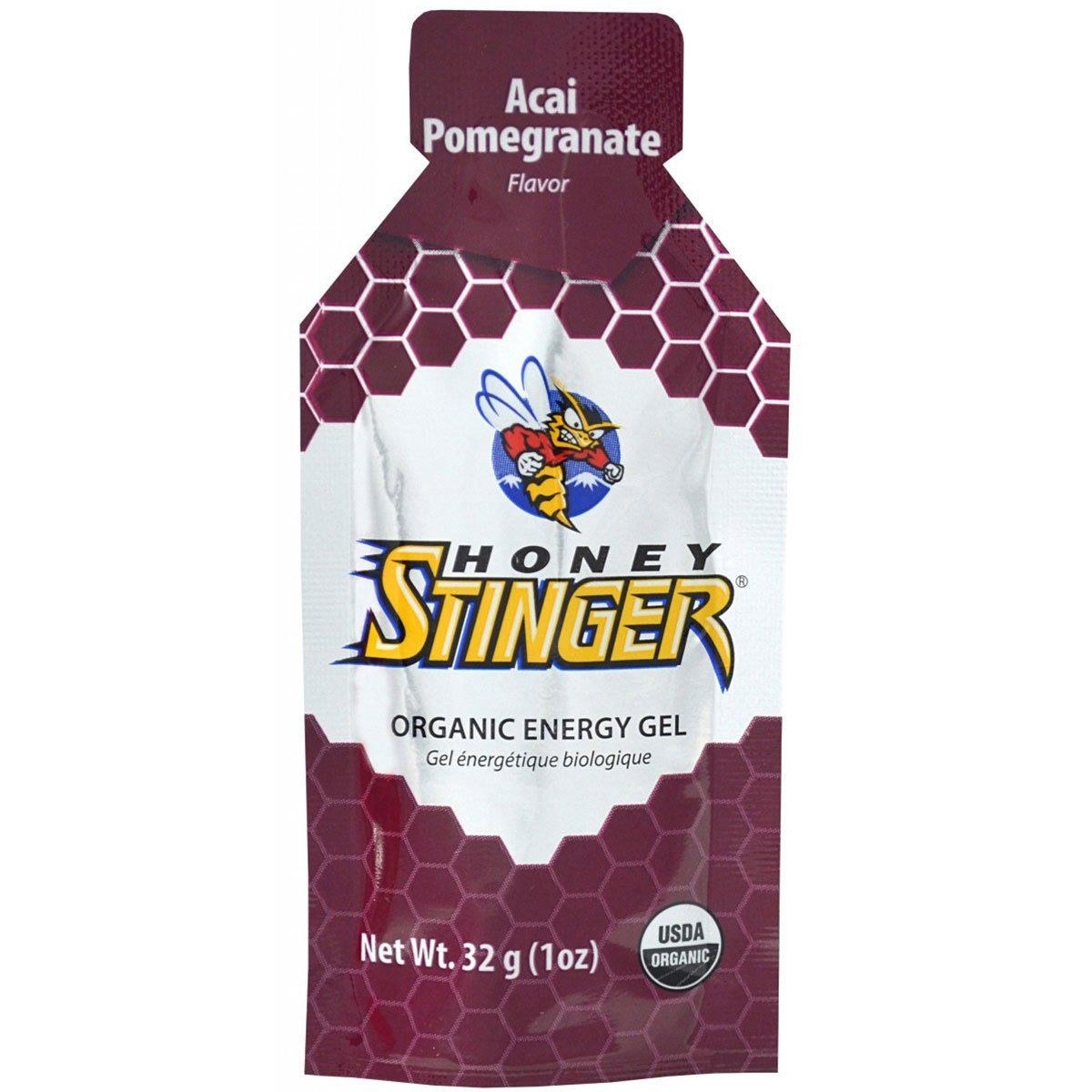 Honey Stinger, Organic, Energy Gel,  Acai &amp; Pomegranate single