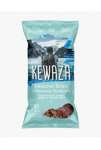 Kewaza Healthy Bites Dark Chocolate Almond