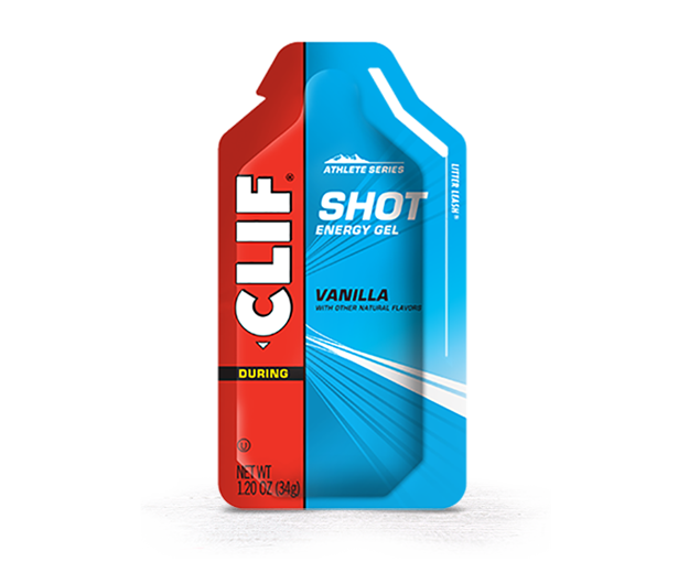 Clif, Shot Gels, Vanilla, 34g single