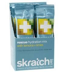 Skratch Labs Rescue Hydration Mix, 8 Pack Singles, Lemons + Limes