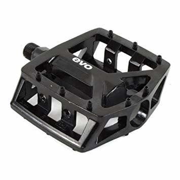 EVO, Freefall DX, Platform pedals, Removable pins, Black