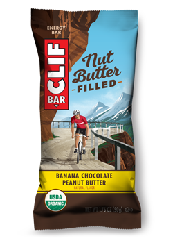 Clif, Nut Butter Filled, Bar, Chocolate/Hazelnut Butter, 50g single