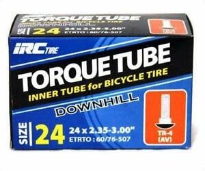 IRC DOWNHILL TUBE 24 X 2.35 TO 3.00
