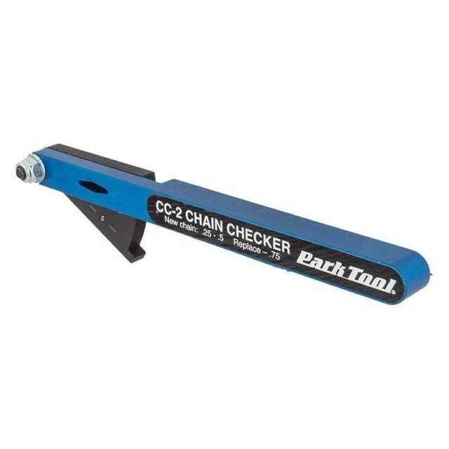 Park Tool, CC-2, Chain wear indicator, Shows percentage of wear