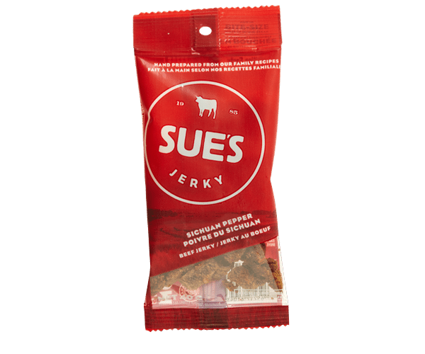 Sue&#39;s Jerky Sichuan Pepper 40g single
