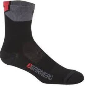 Louis Garneau S-COMPRESSION SOCKS BLACK/RED L