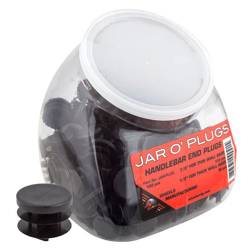 Wheels Manufacturing Handlebar End Plugs, 1/2&quot; Thick wall single