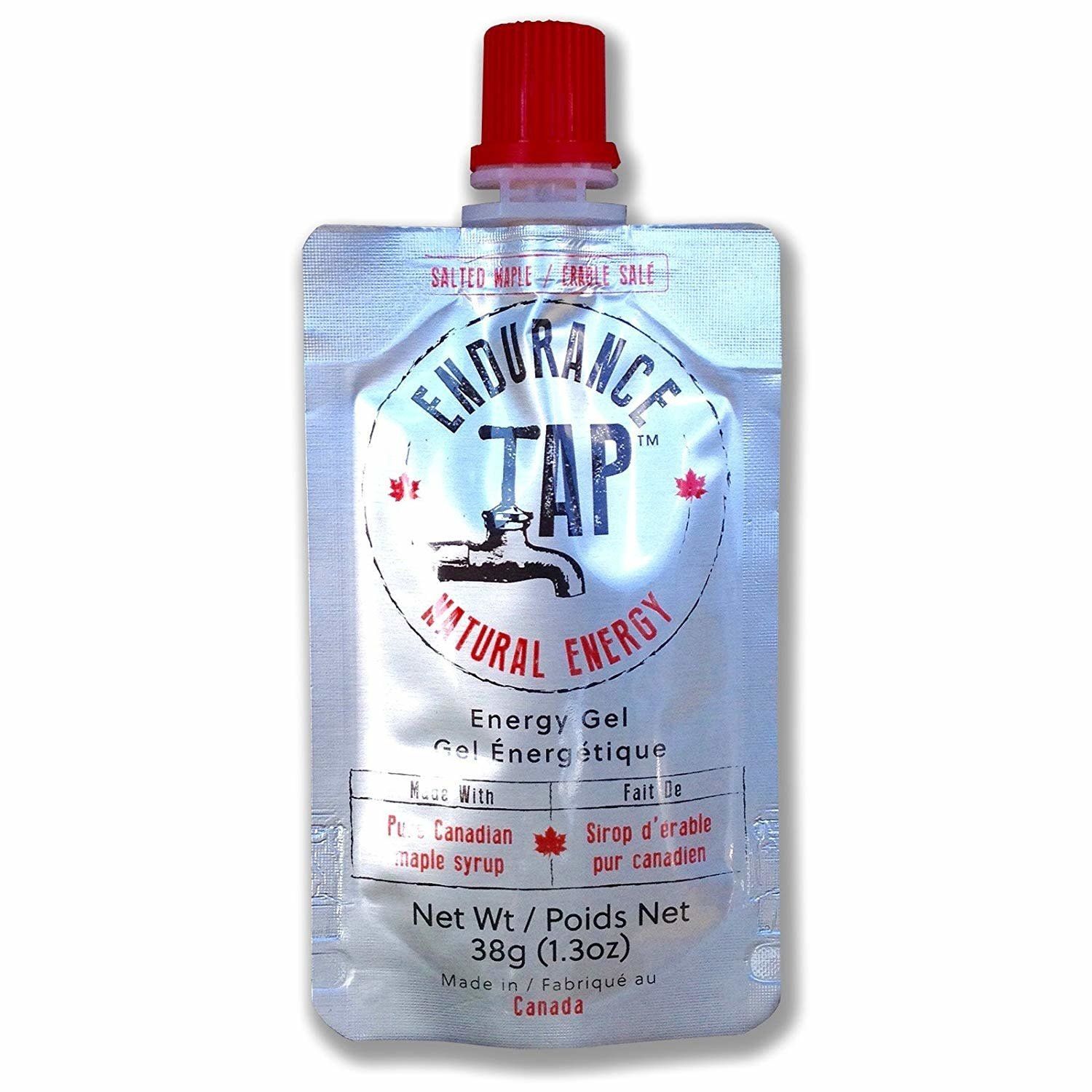 Endurance Tap Salted Maple Energy Gel single