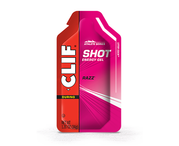 Clif, Shot Gels, Raspberry, 34g single