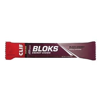 Clif, Bloks, Black Cherry With Caffeine, 60g single
