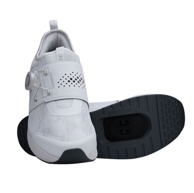 Shimano, SH-IC300W, Women&#39;s Indoor SPD Cycling Shoe, White, 44