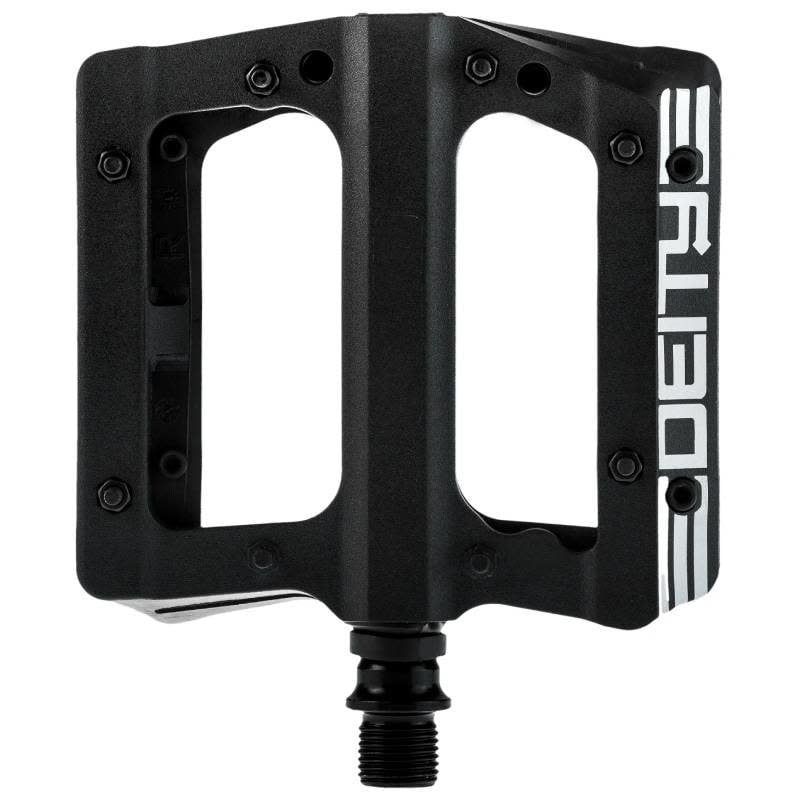 Deity, Compound V2, Platform Pedals, Nylon Fiber  body, Cr-Mo axle, Black