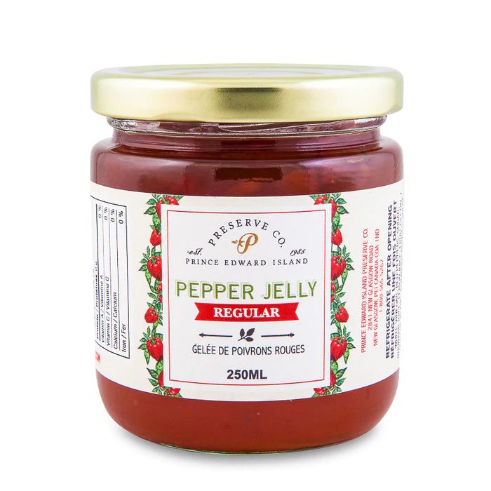 250ml PEI Preserve Red Pepper Jelly