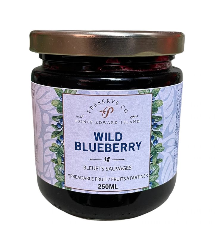 250ml PEI Preserve Wild Blueberry