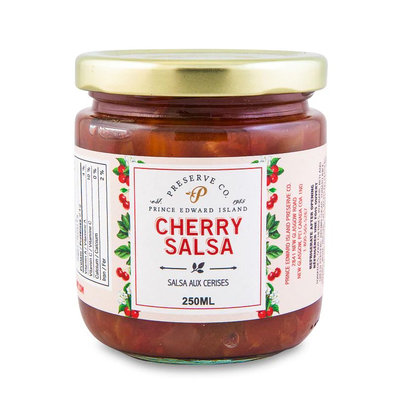 250ml PEI Preserve Cherry Salsa