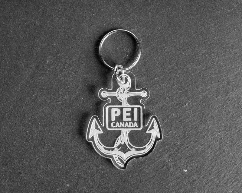 Laser Engraved Key Chain - PEI ANCHOR