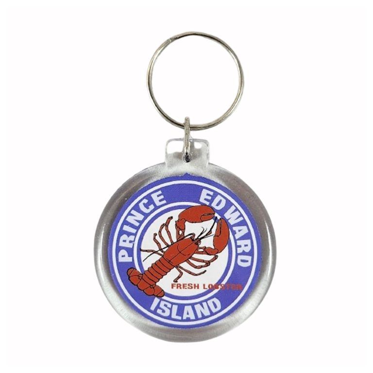 PEI Lobster Plastic Key Ring