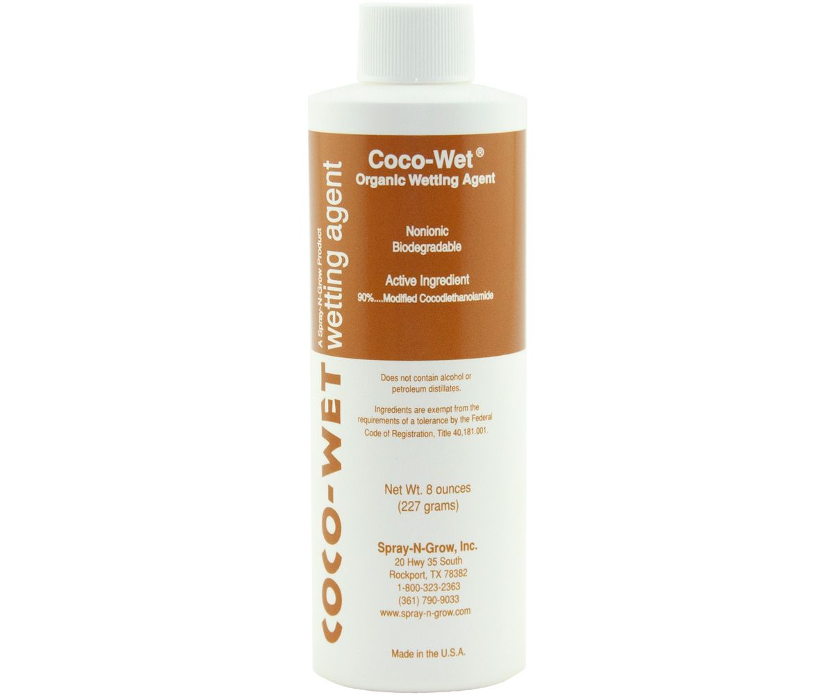 Coco-Wet Organic Wetting Agent, Size: 8 OZ