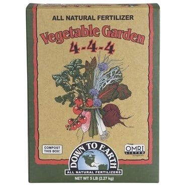 Down to Earth Organic Vegetable Garden