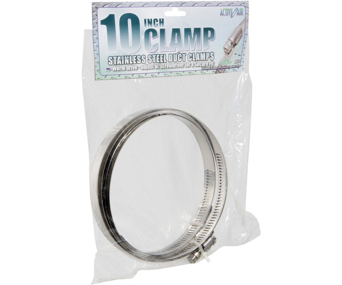 Stainless Steel Duct Clamps - 10&quot;