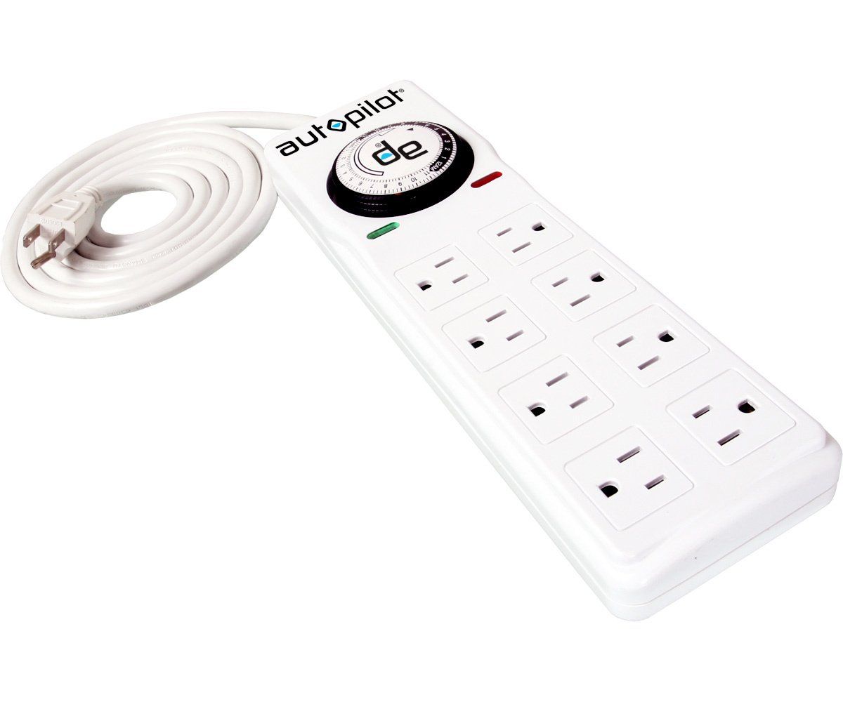 Surge Protector with 8 outlets &amp; timer
