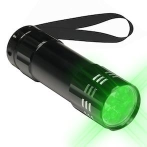 Gro1 Green LED Mini Flashlight