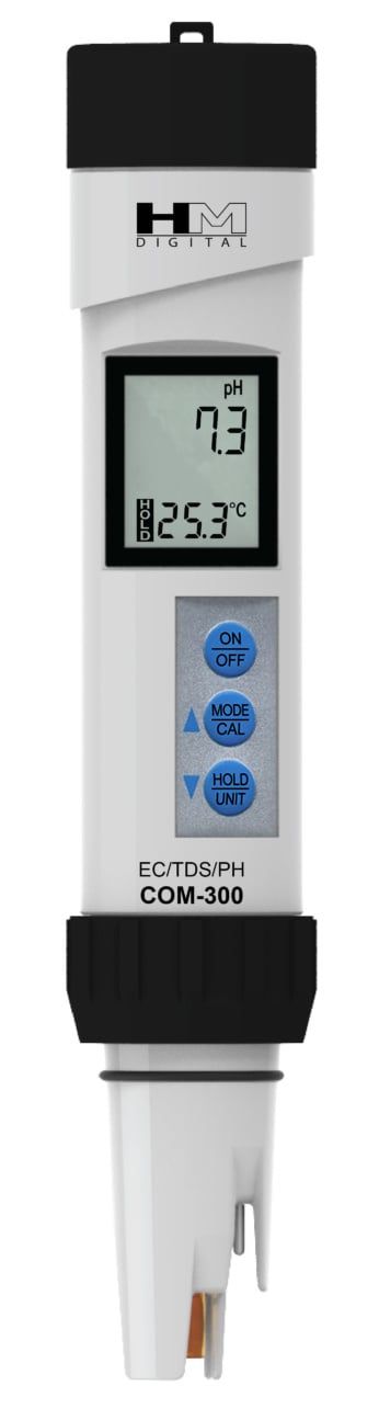HM Digital® Waterproof Professional pH/EC/TDS/Temp