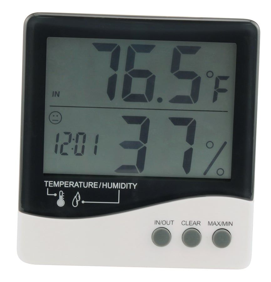 Grower&#39;s Edge Large Display Digital Thermometer &amp;