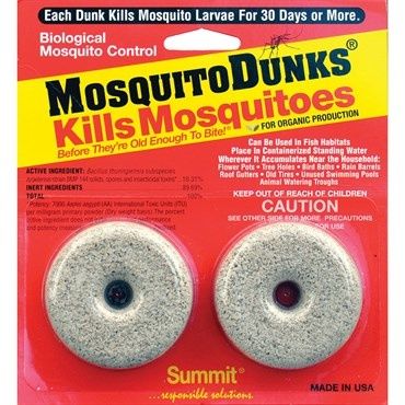 Mosquito Dunks 2 per card