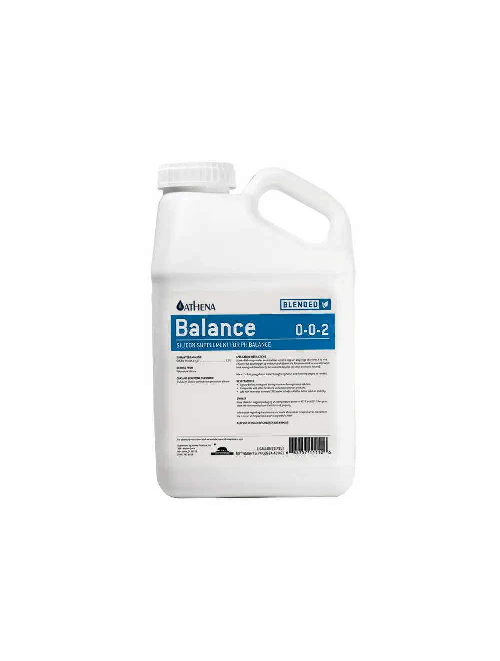 Athena Balance Gallon