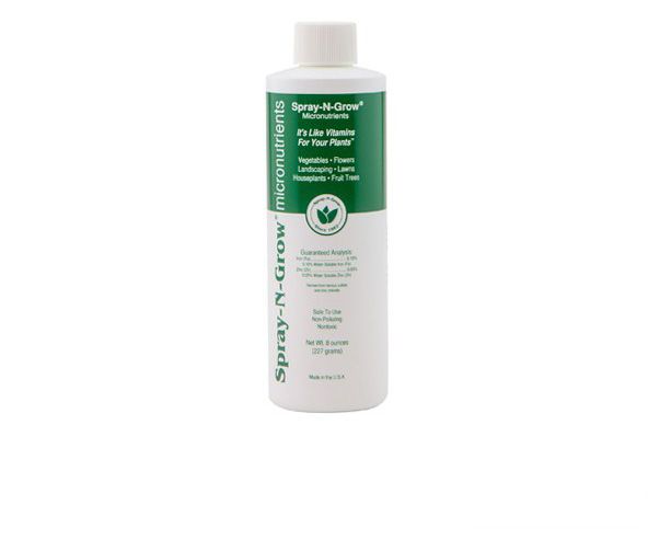 Spray-N-Grow micronutrients, Size: 8 OZ