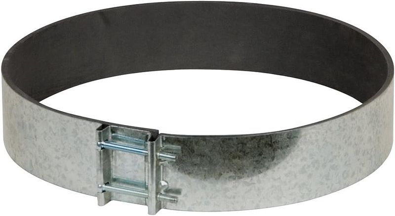 Neoprene Duct Clamp 14  in. 2 pack