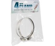 Stainless Steel Duct Clamps - 4&quot;