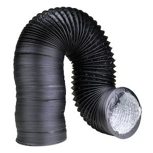 6&#39;&#39; Light Proof Black Ducting
