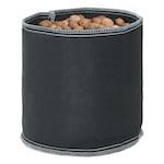 NO HANDLE 3 Gal. Black Grow1 Fabric Pot