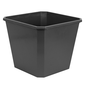 Flo-n-Gro 6.6 Gallon Black Bucket
