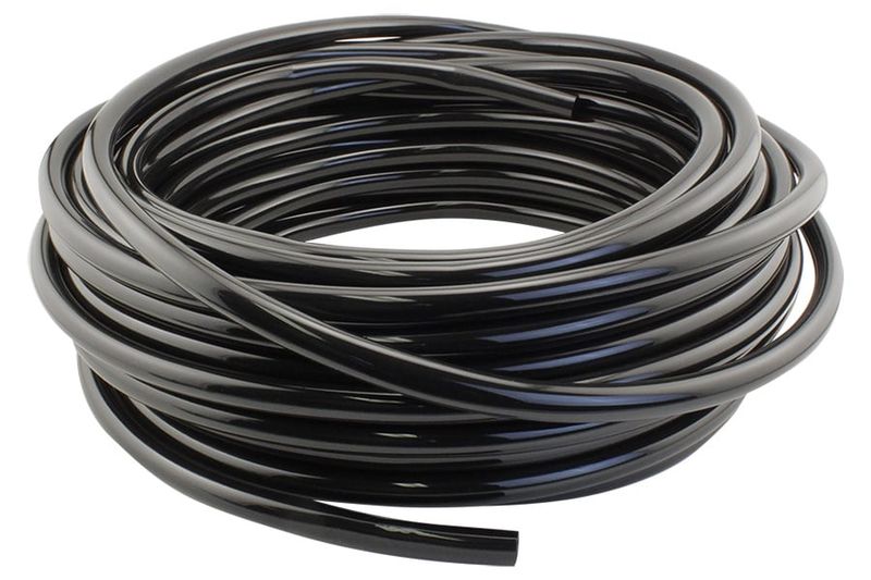 Hydro Flow Vinyl Tubing Black 3/8 in ID - 1/2 in OD, 100&#39;