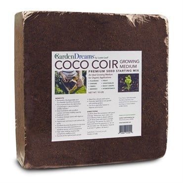 Luster Leaf 10lb Coco Coir Brick