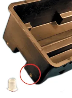 Grodan Dutch Leach Tray Endcap