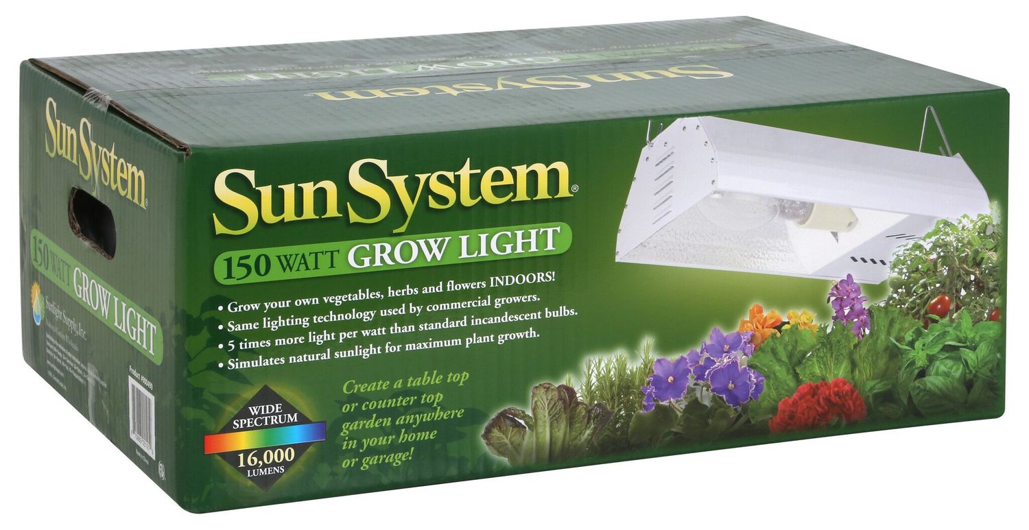 Sun System® HPS 150 Grow Light Fixture