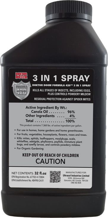 Doktor Doom Formula 420 3-in-1 Spray 1 qt
