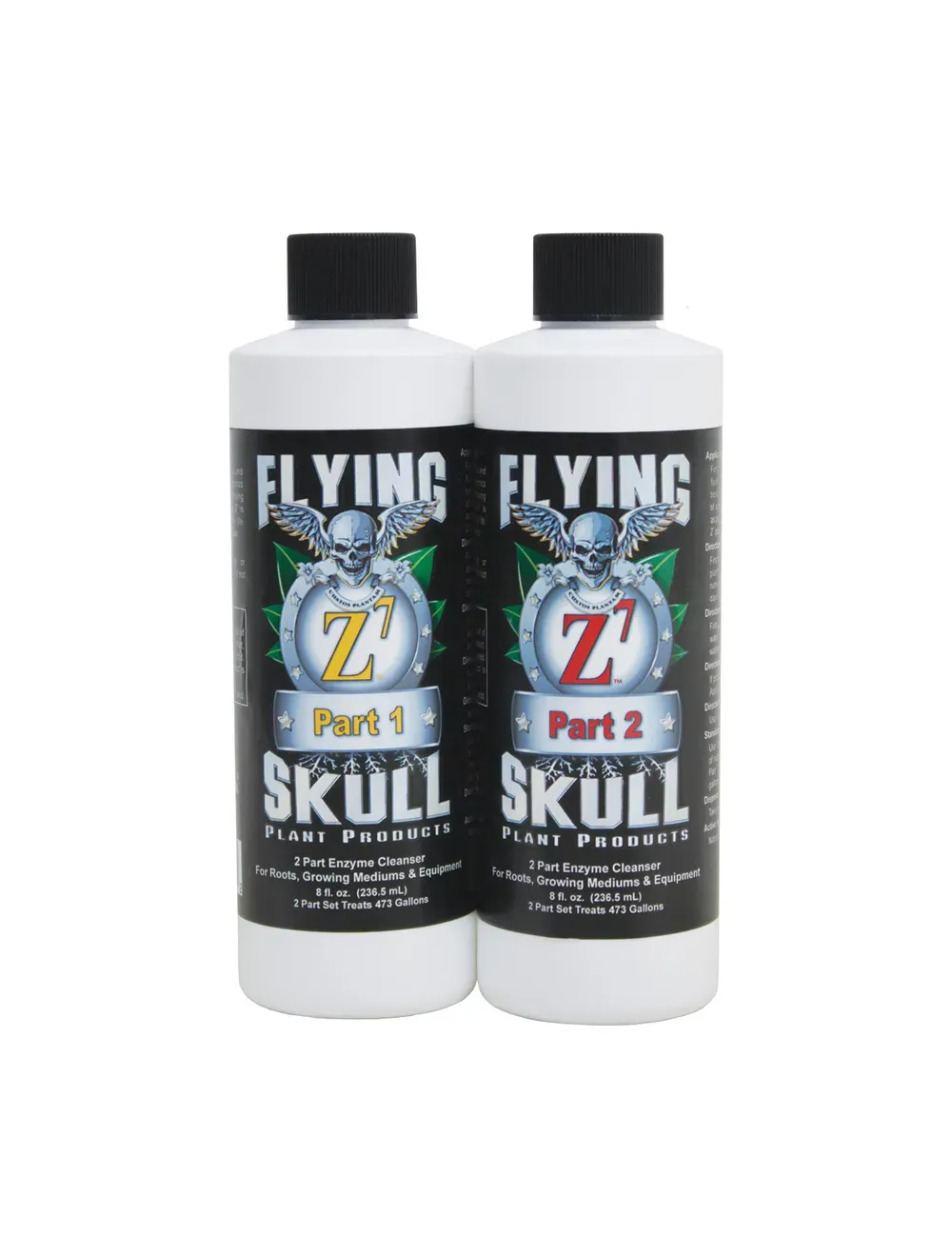 Flying Skull Z7 Enzyme Cleanser, 8 oz (part 1 &amp; 2)