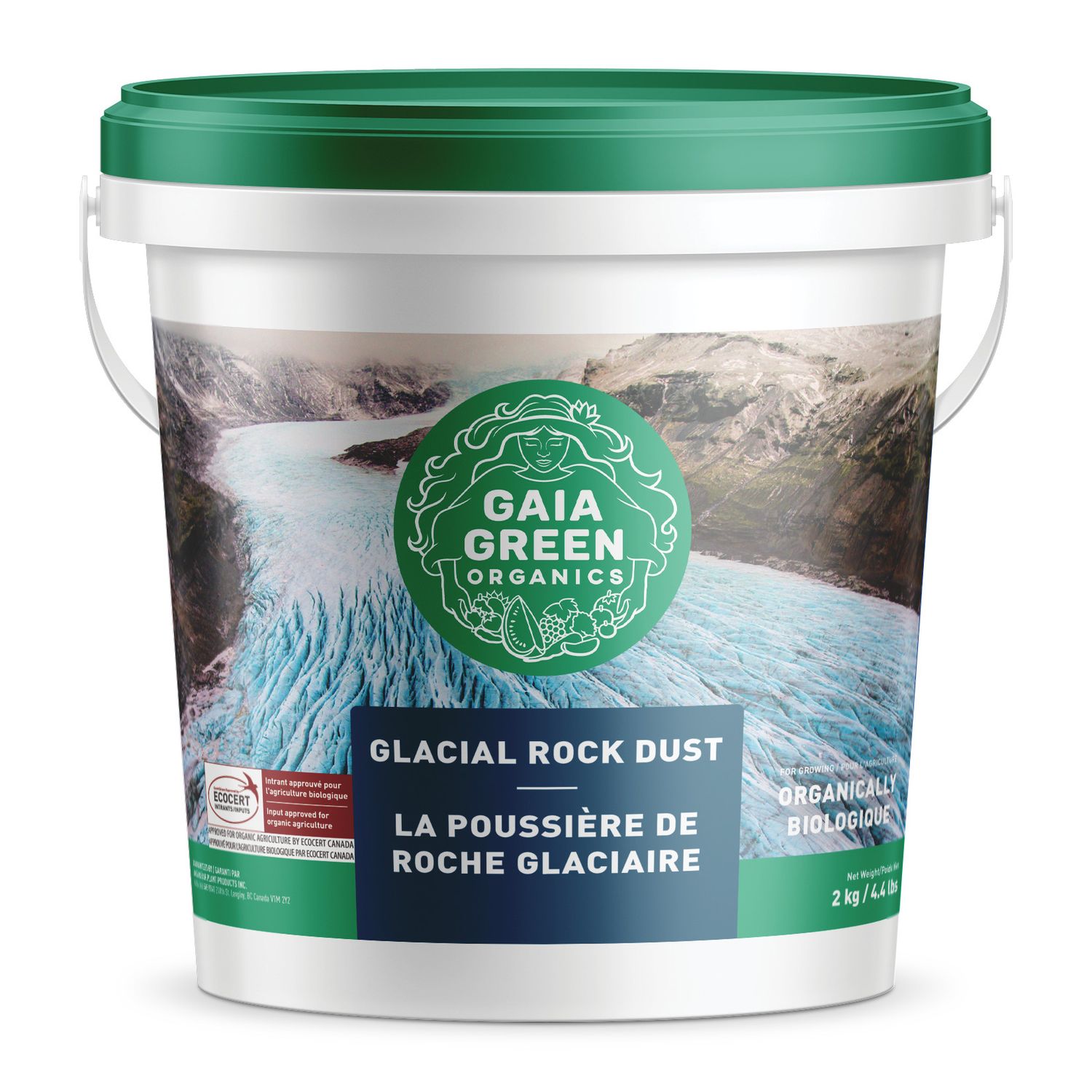 Gaia Green Glacial Rock Dust Fertilize, Size: 2kg