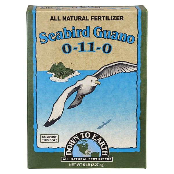 Down To Earth Seabird Guano 5LB